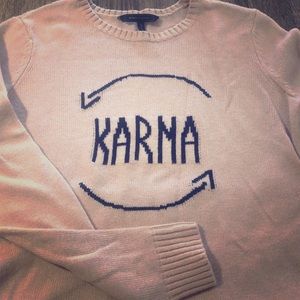 BCBG blush KARMA sweater